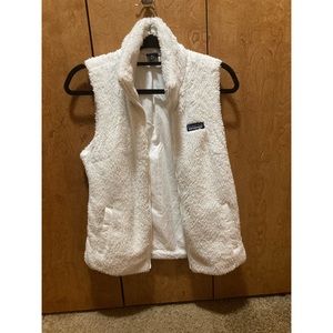 Patagonia white vest